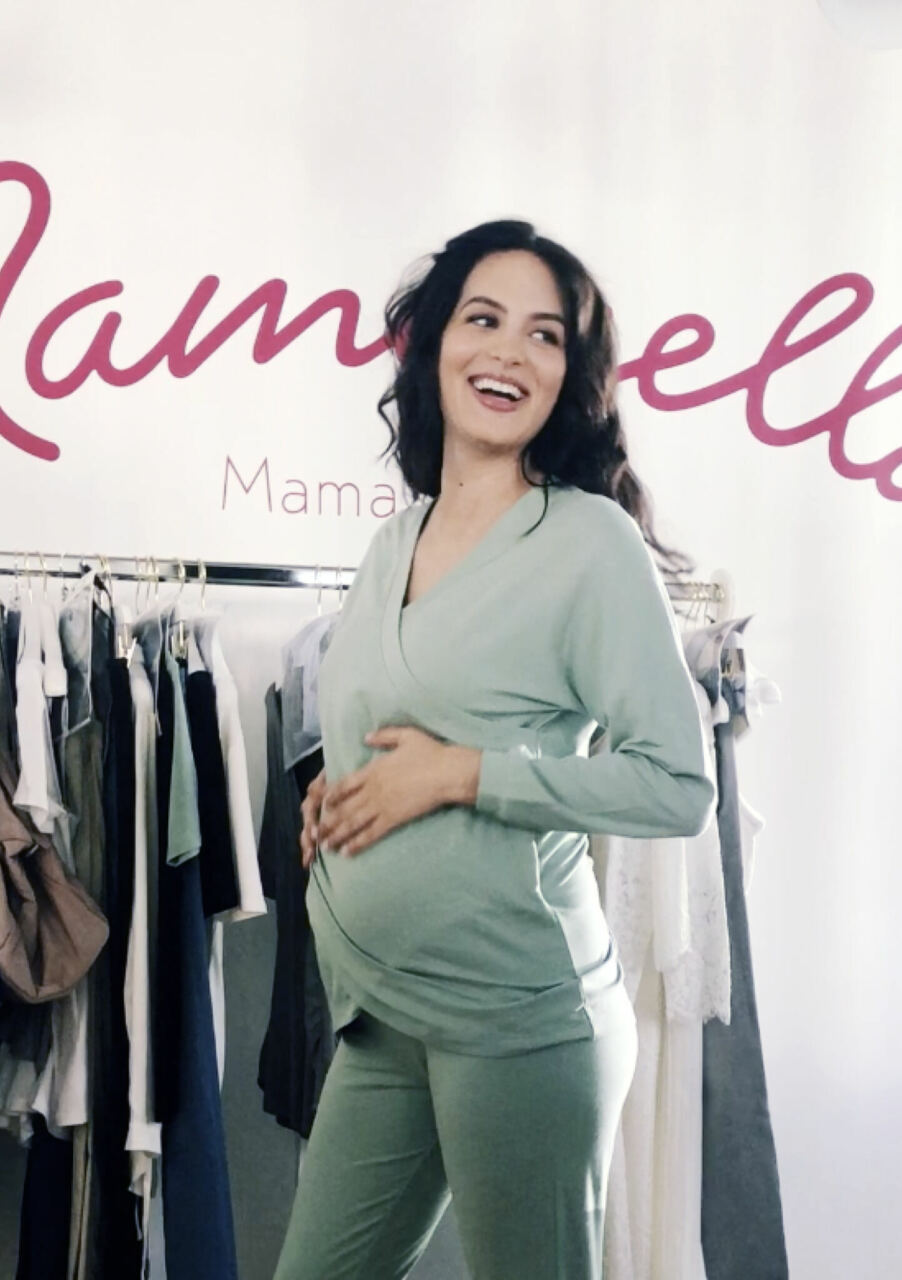 Schwangeres Mamarella Model