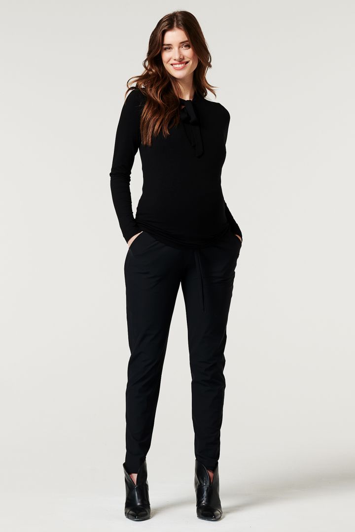 Maternity Trousers with Drawstring