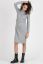 Preview: Maternity Knit Dress in Structure Mix light gray