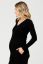 Preview: Rib Maternity and Nursing Shirt black