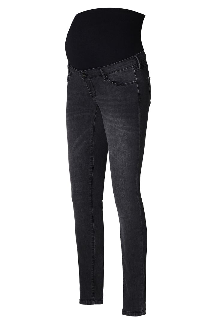 Skinny Maternity Jeans washed black