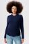 Preview: Maternity and Nursing Sweater with Puff Sleeves navy