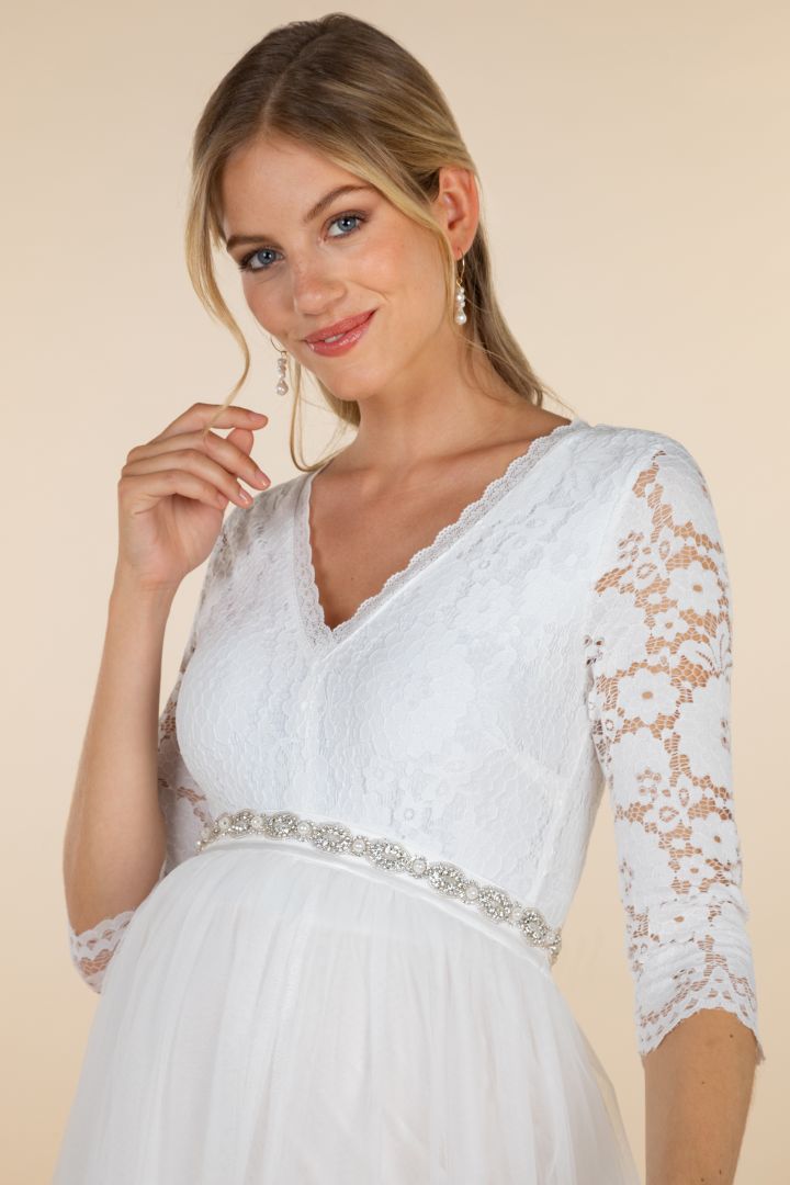 Maternity Bodysuit with Lace