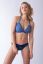 Preview: Plunge Maternity and Nursing Bra with Lace Back, blue