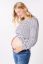 Preview: Organic Maternity Shirt with Puff Sleeves striped