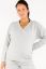 Preview: Cross-Over Maternity and Nursing Pyjama Shirt grey marle