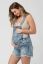 Preview: Used-Look Denim Maternity Dungarees