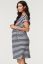 Preview: Organic Maternity Dress with Stripes