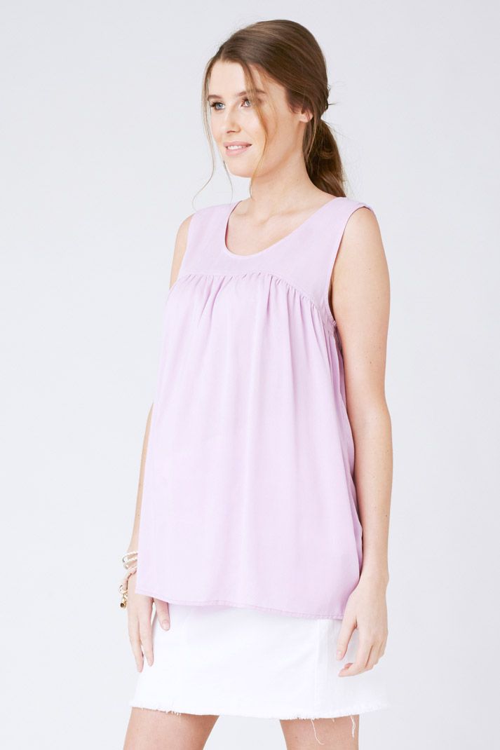 Maternity Top made from Tencel Smock