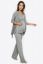 Preview: Maternity and Nursing Homewear 3 Pcs-Set grey