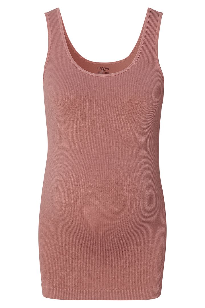 Eco Seamless Maternity Tank Top old pink