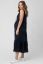 Preview: Midi Maternity and Nursing Tiered Dress navy