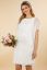Preview: Maternity Wedding Dress with Cape