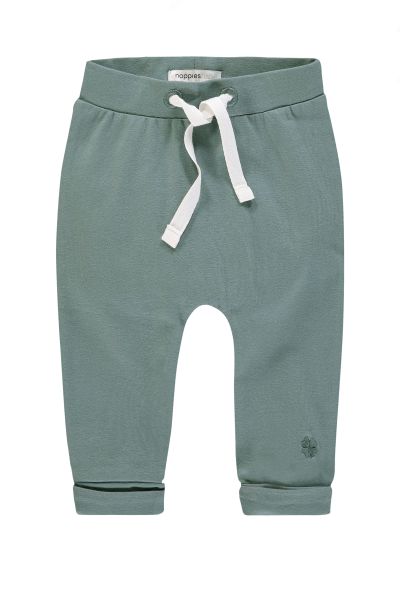 Organic Baby Trousers dark green