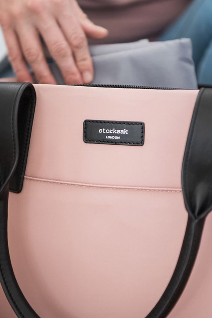 Changing Bag Shopper pink Storksak