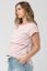 Preview: Maternity and Nursing Shirt Striped pink / white