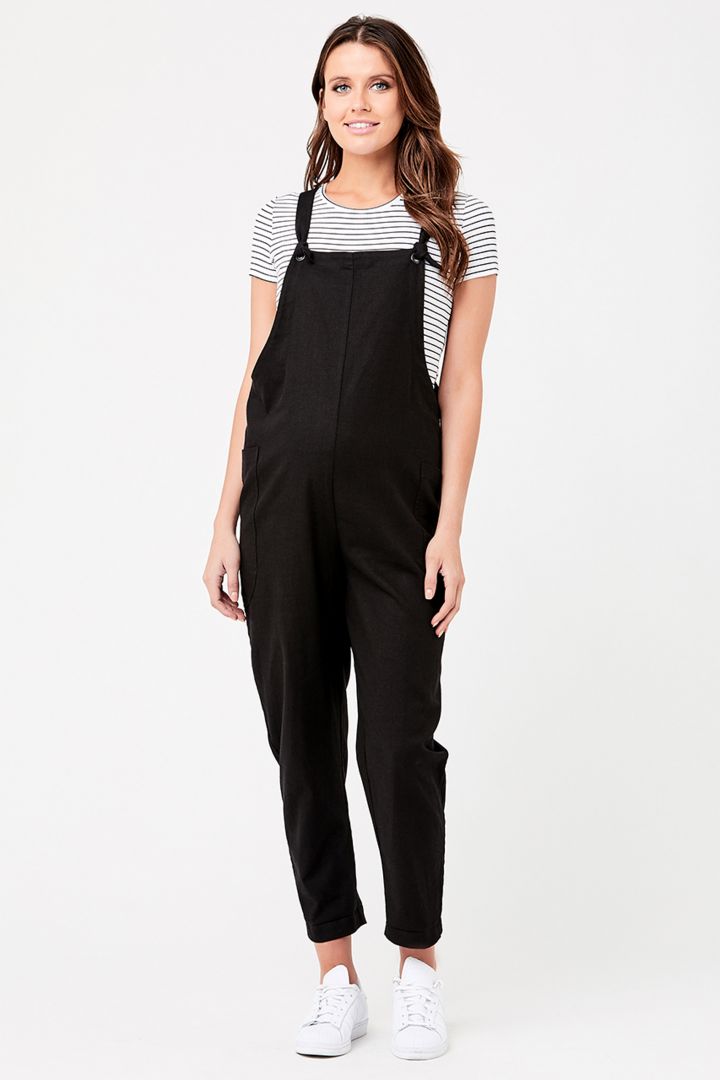 Maternity Jumpsuit with Narrow Straps