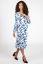 Preview: Midi Maternity and Nursing Dress with Ginkgo Print