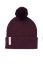 Preview: Rib Knit Boobl Hat with Merino Wool bordeaux