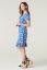 Preview: Ecovero Maternity and Nursing Dress with Flower Print
