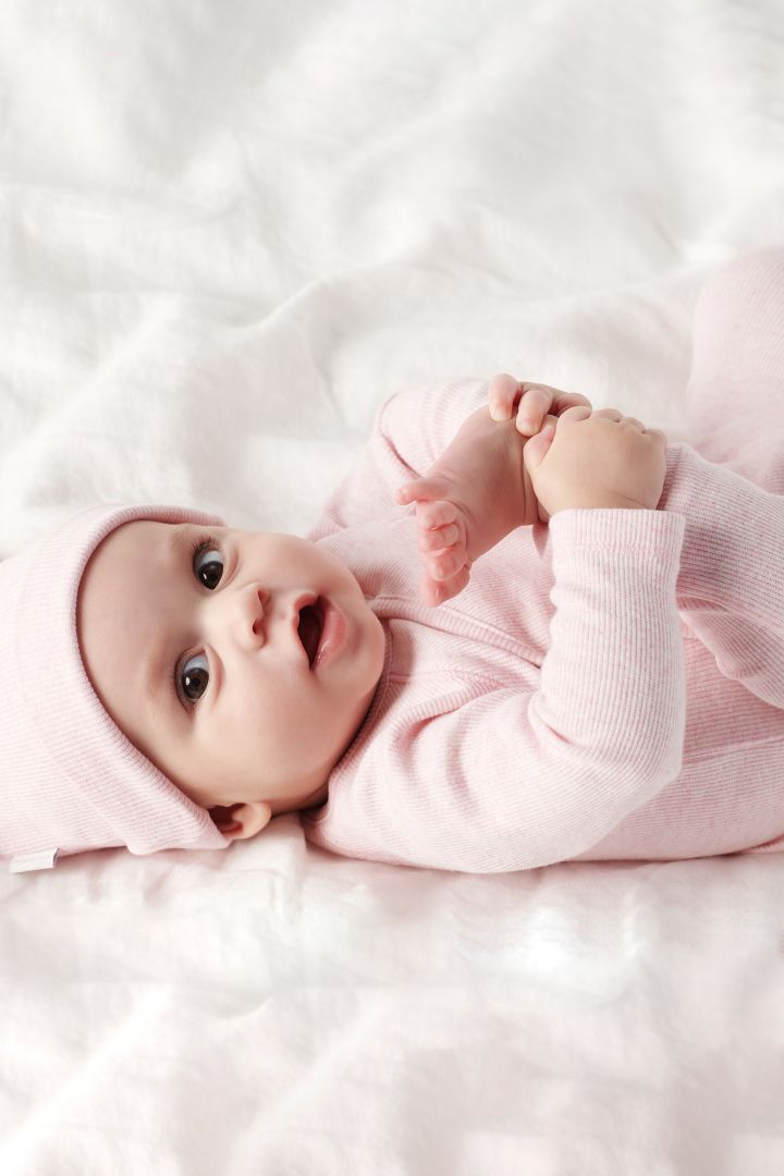 Organic Baby Wickelshirt rosa