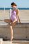 Preview: Vichy maternity swimsuit light pink