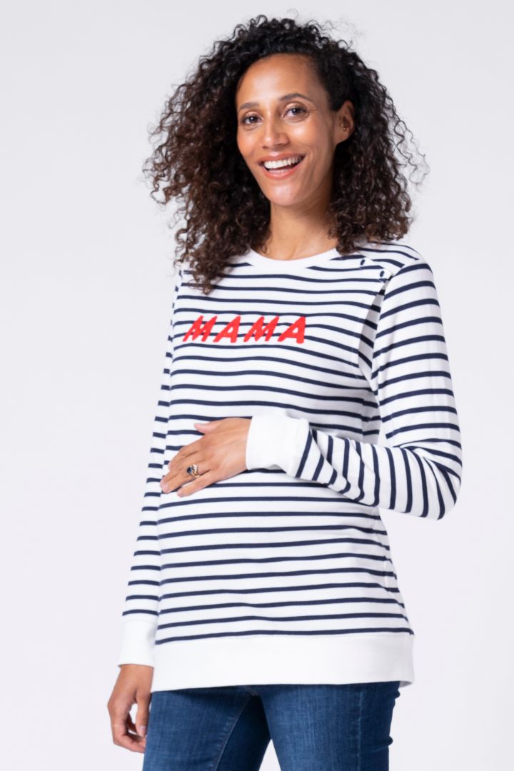 Mama & Baby Set Striped Sweater