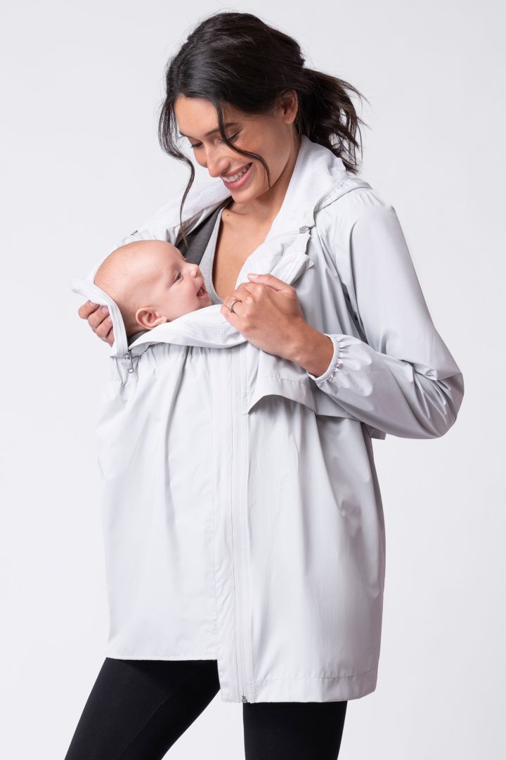 Active maternity and babywearing jacket