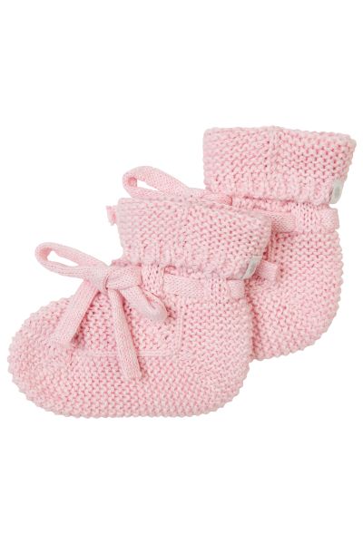 Organic Baby Knitted Shoes pink