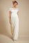 Preview: Long Maternity Wedding Dress with an Open Back