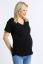 Preview: Organic Boyfriend Maternity and Nursing Shirt black