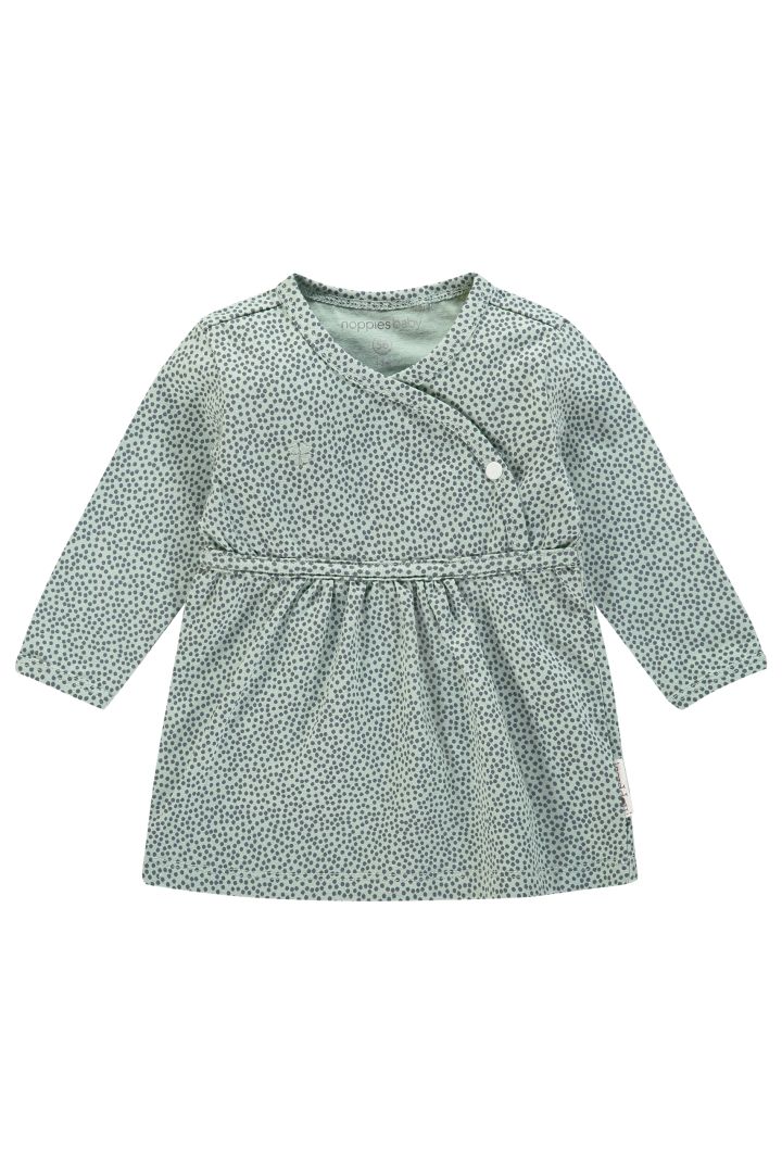 Organic Baby Dress with Polka Dots Print