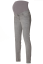 Preview: Skinny Maternity Jeans with Overbelly Waistband grey