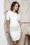 Preview: Short Mock Wrap Maternity Wedding Dress