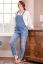 Preview: Organic Maternity Jeans Dungarees light wash
