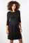 Preview: Ecovero Round Neck Maternity and Nursing Dress black