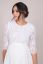 Preview: Luxurious Maternity Bridal Dress with Lace Top