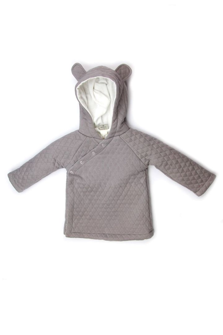 Quilted Baby Jacket with Ears