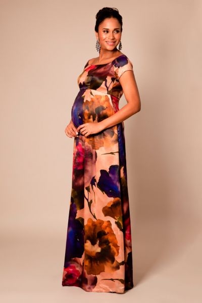 Maternity Dress with Submarine neckline