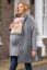Preview: 6-in-1 Maternity Coat, Jacket and Waistcoat grey