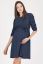 Preview: Chiffon Maternity Dress blue
