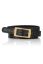 Preview: Leather Belt with Gold Buckle