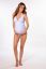 Preview: Vichy maternity swimsuit light blue