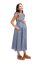 Preview: Ginham Maternity Dress with Ruffles