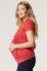 Preview: Ecovero Maternity and Nursing Shirt with Tie Belt red