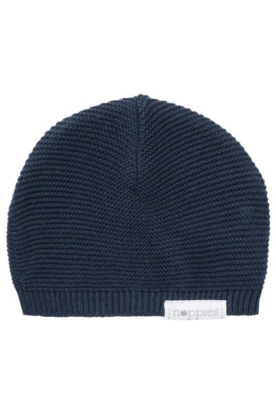 Organic Baby Knit Hat navy