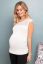 Preview: Plumetis Maternity Tank Top off-white