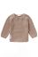 Preview: Organic Baby Wrap Cardigan taupe