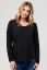 Preview: Relaxed Maternity Shirt Long Sleeve black