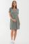 Preview: Maternity and Nursing Dress olive / weiß Striped